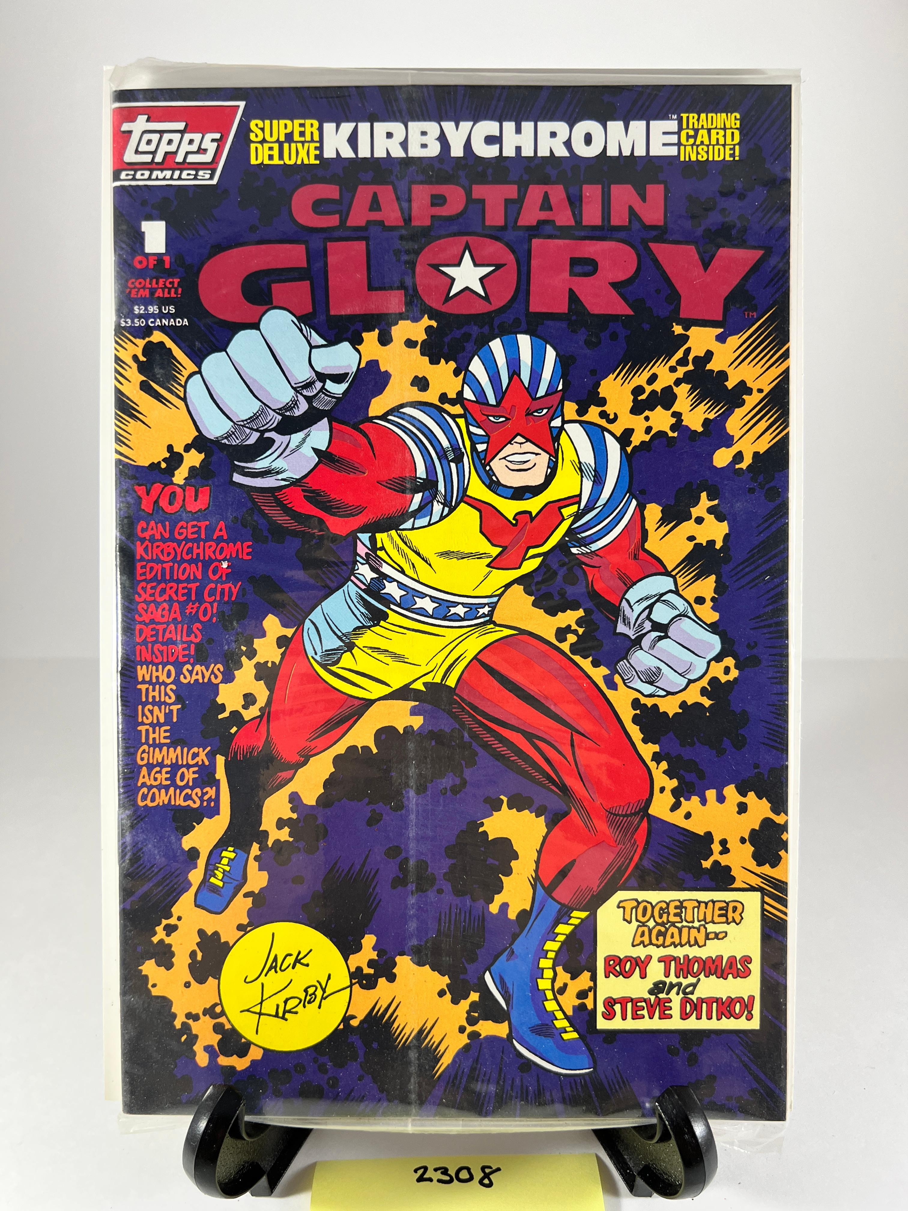 Captain Glory #1 (Super Deluxe Kirbychrome Edition) -  - Topps Comics