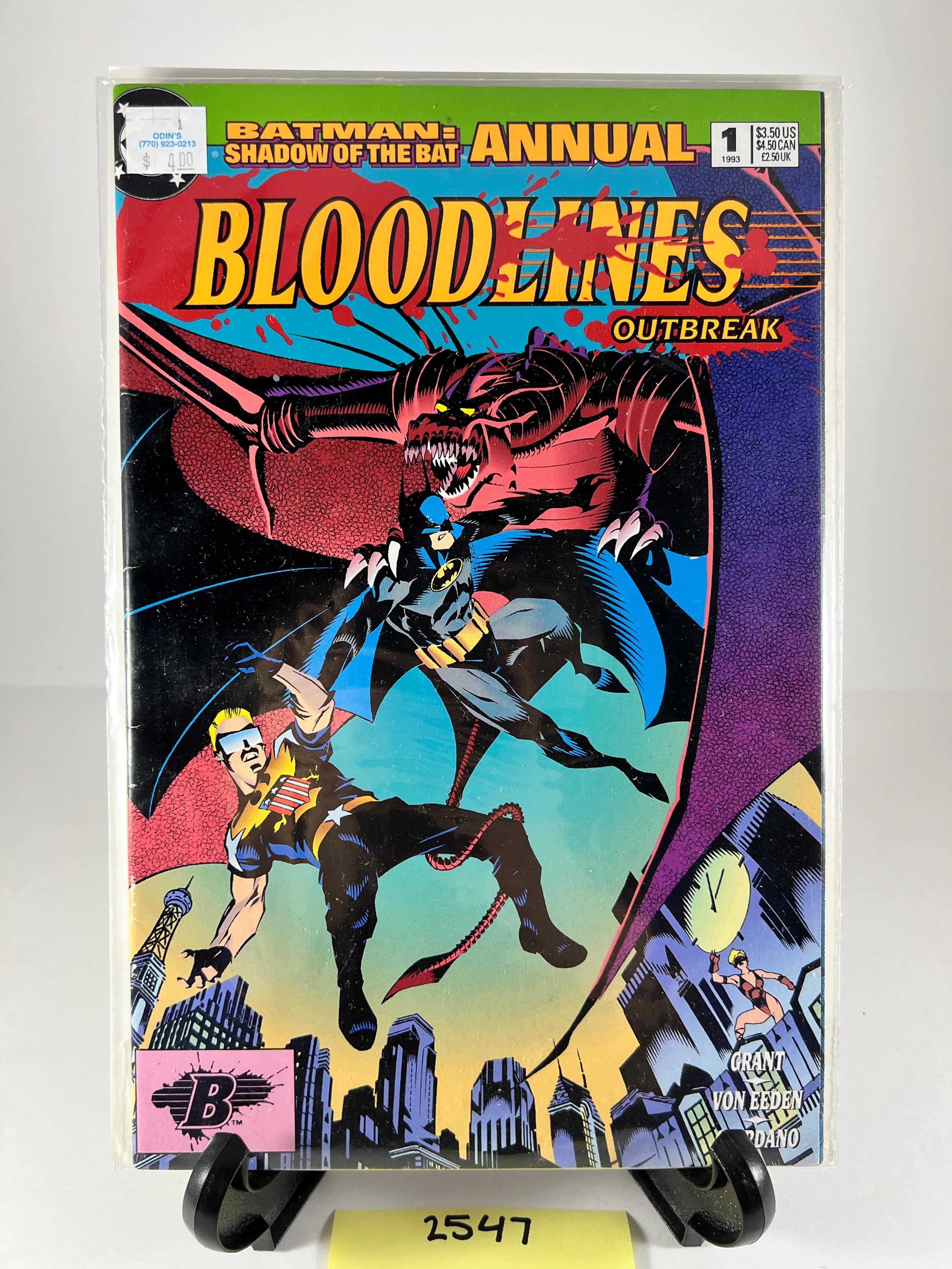 Batman: Shadow of the Bat Annual #1 Bloodlines Outbreak (1993) -  - DC Comics