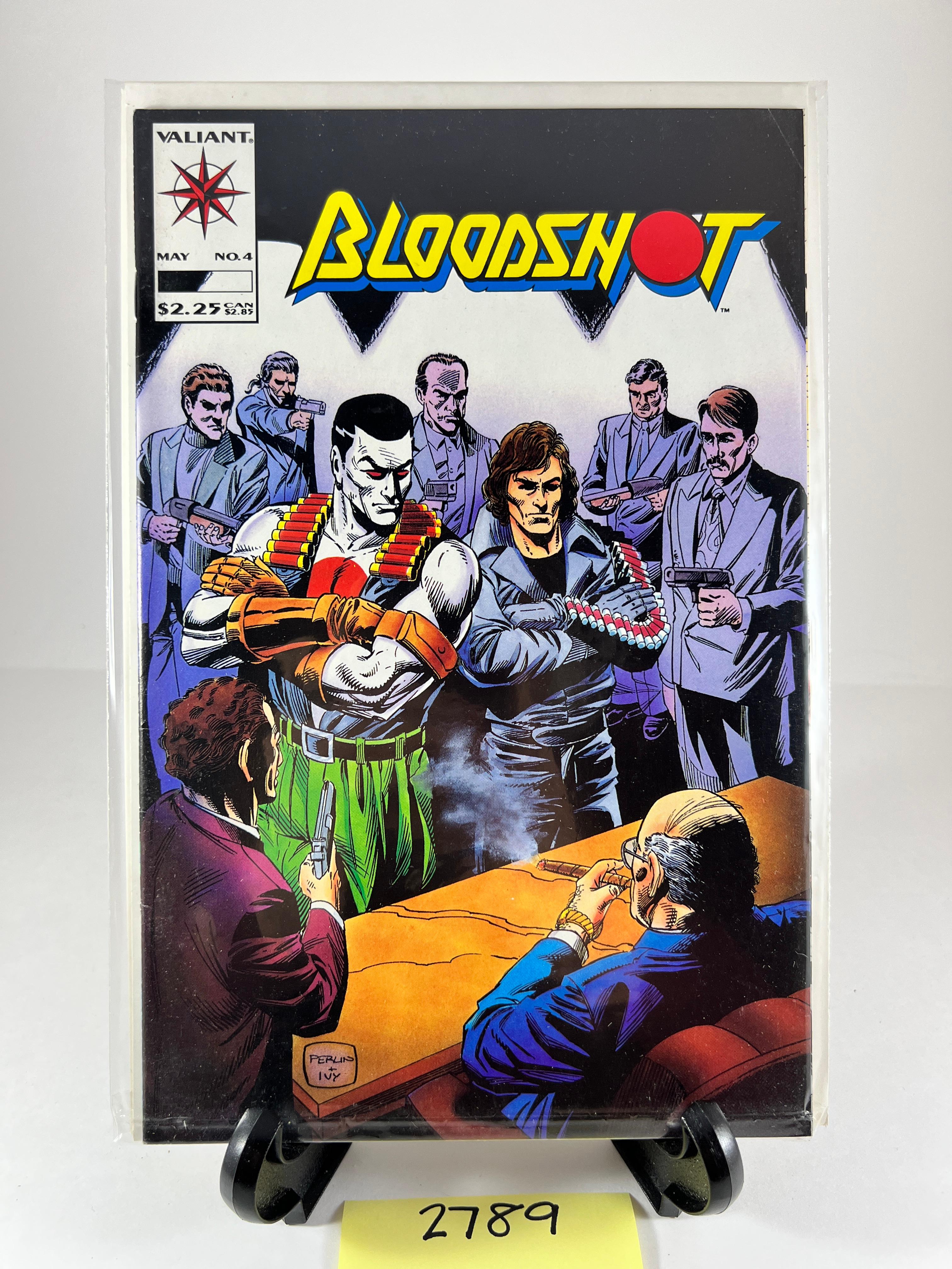 Bloodshot #4 Comic Book   Valiant Comics