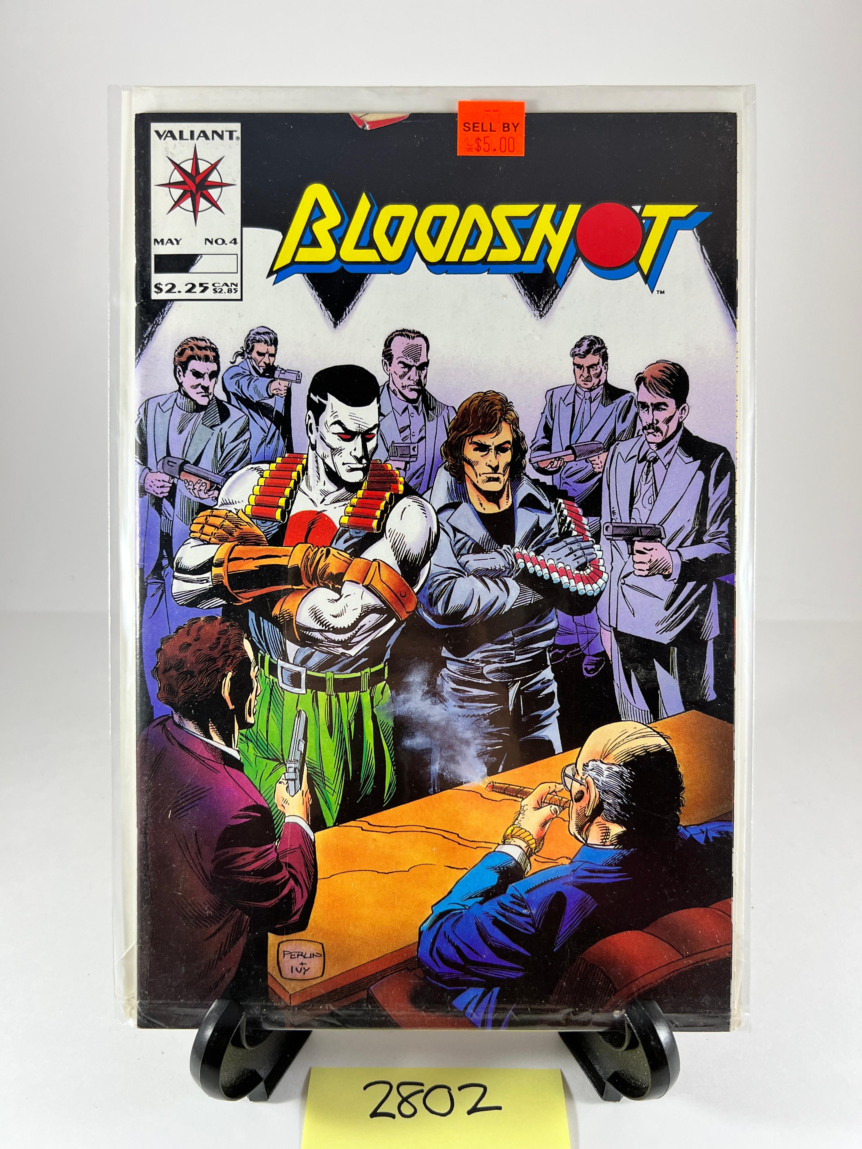 Bloodshot Issue No. 4 (May) Comic -   - Valiant