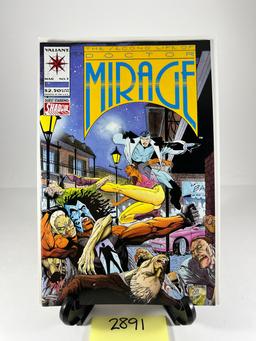 - The Second Life of Doctor Mirage Comic - Valiant Issue No. 5 Guest Starring Shadow