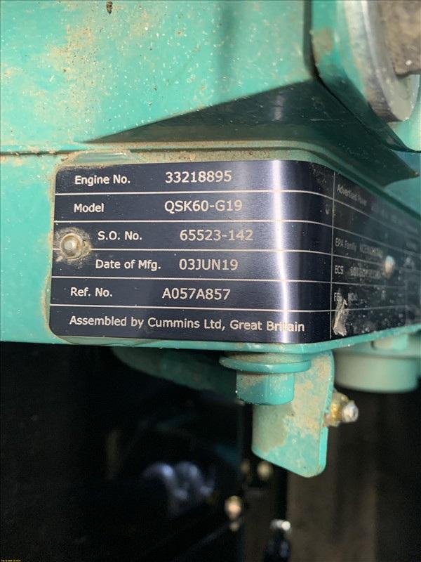 New Cummins 2.5 MW Standby Diesel Generator Set