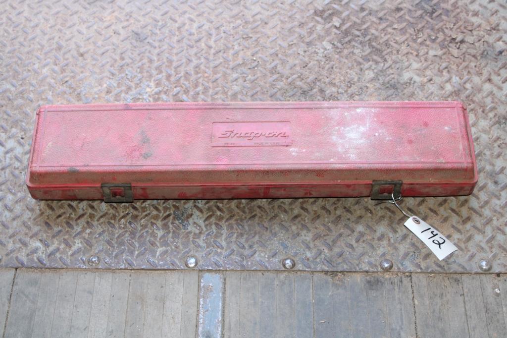 Snap-On 1" Torque Wrench w/ Extension & Hard Case