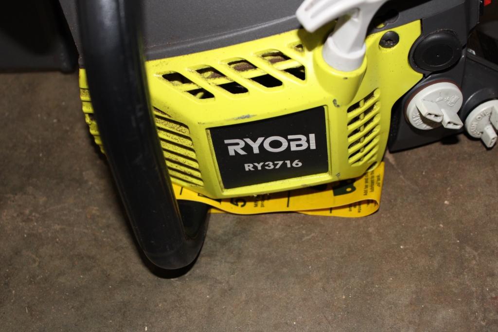 Ryobi 16" Gas Powered Chainsaw with Case