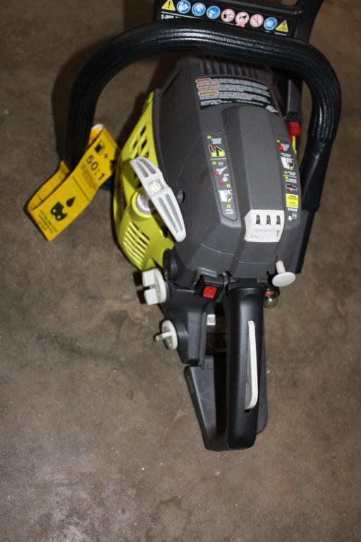 Ryobi 16" Gas Powered Chainsaw with Case