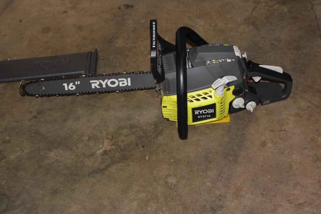 Ryobi 16" Gas Powered Chainsaw with Case