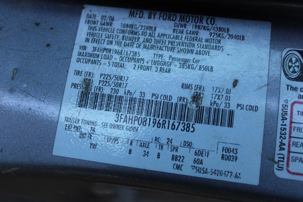 2006 Ford Fusion