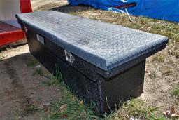 Diamond Plate Truck Toolbox - No Key