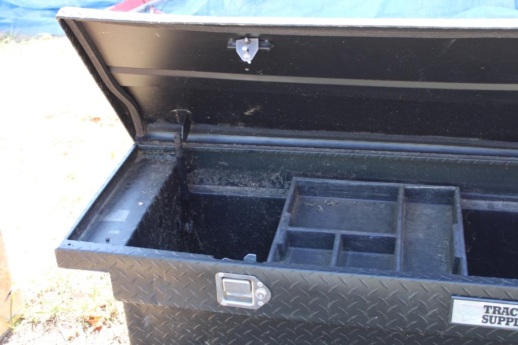Diamond Plate Truck Toolbox - No Key