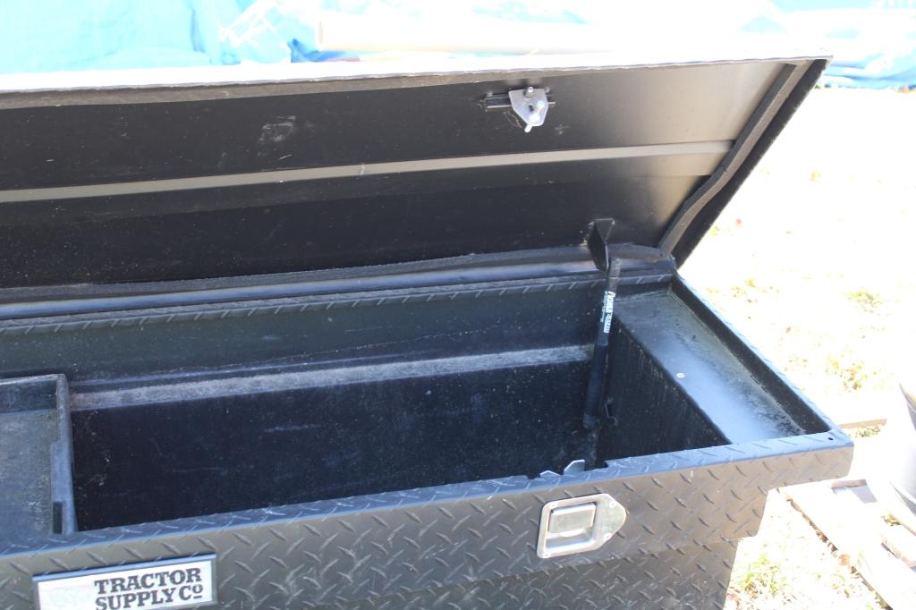 Diamond Plate Truck Toolbox - No Key