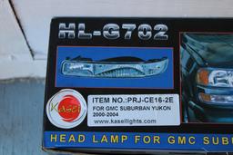 (2) Paw Head Lamp for GMC Suburban Yukon 200-2004