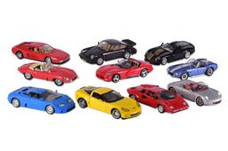Group of Assorted Sport Cars