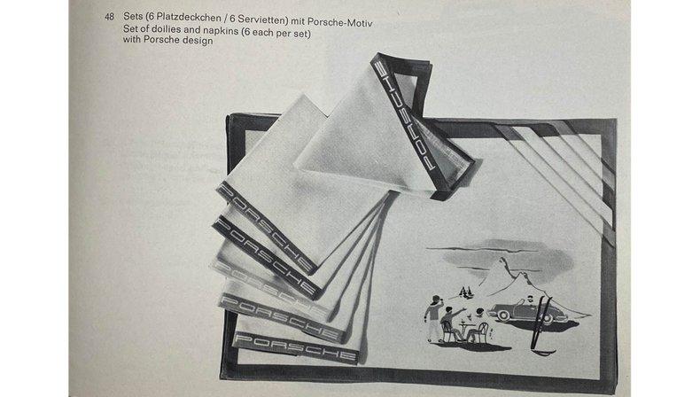 Assorted 356 A and B 'Werbegeschenk' Factory Accessory Items and Literature Pieces