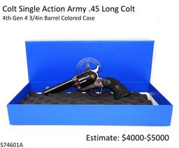 Colt 4th Gen Single Action Army .45 Long Colt
