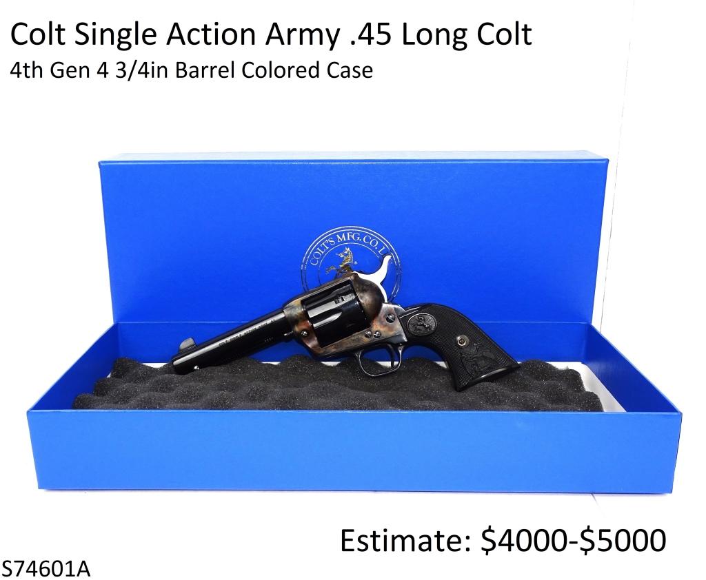 Colt 4th Gen Single Action Army .45 Long Colt
