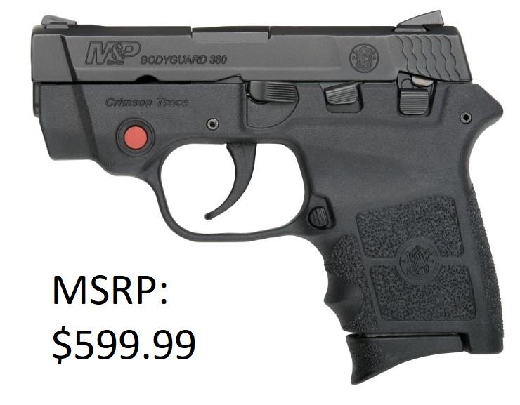 Smith & Wesson M&P Bodygaurd .380 ACP Pistol W/ La