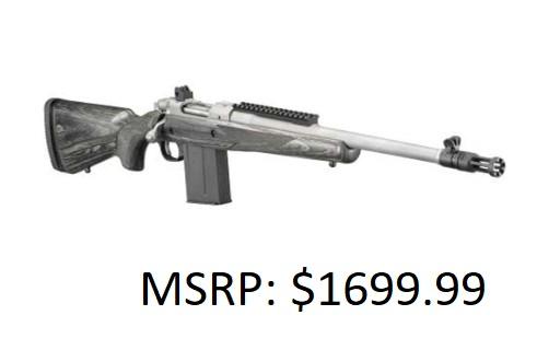 Ruger Gunsite Scout .308 Stainless Bolt Action Rif