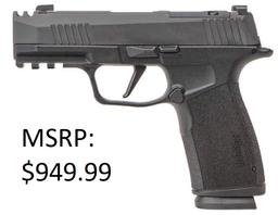 Sig Sauer P365 X-Macro 9mm Compensator 9mm Pistol