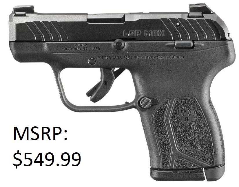 Ruger LCP Max .380 ACP Semi-Auto Pistol