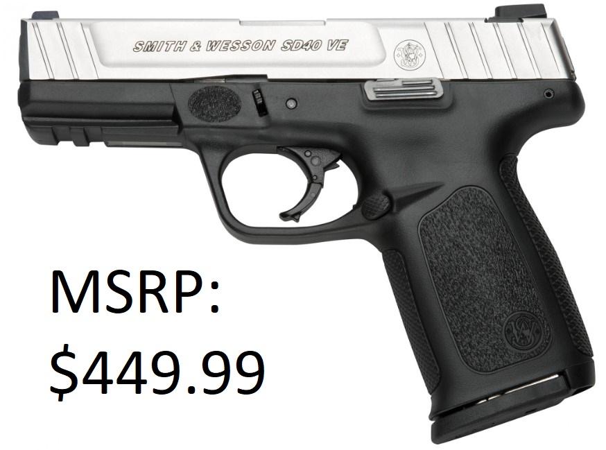 Smith & Wesson SD40VE .40 S&W Semi-Auto Pistol