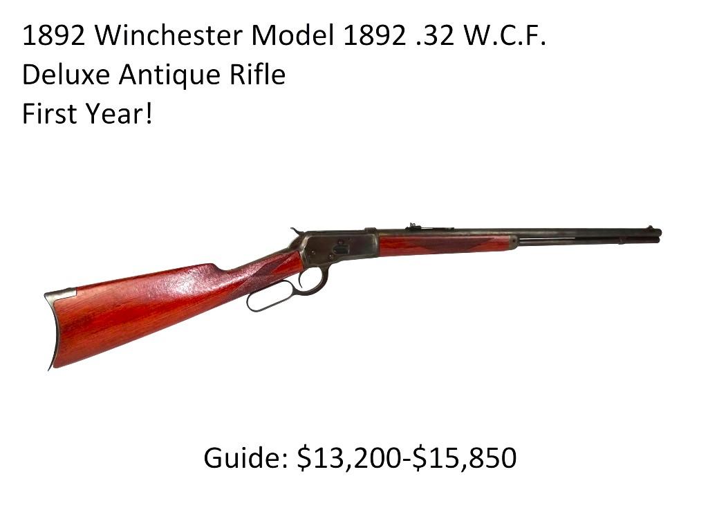 Winchester Model 1892 .32 W.C.F. Antique Deluxe