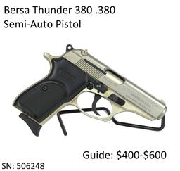Bersa Thunder 380 .380 Semi-Auto Pistol