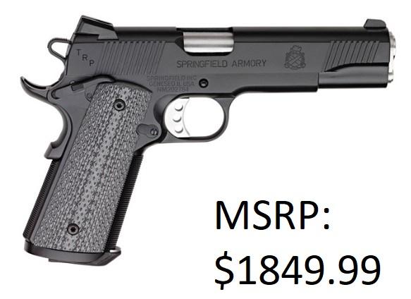 Springfield Armory TRP Service Black .45 ACP Pisto