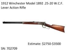 1912 Winchester Model 1892 .25-20 W.C.F. Rifle