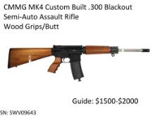 CMMG MK4 Custom Built .300 AAC Blackout Rifle