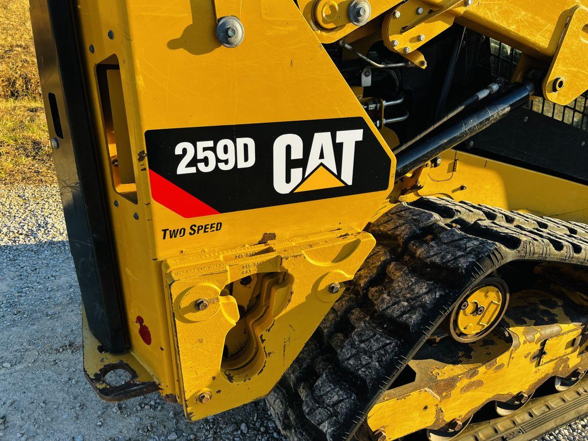 2018 CAT 259D Skid Steer