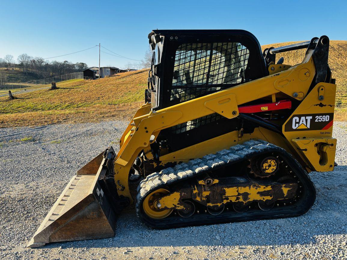 2018 CAT 259D Skid Steer