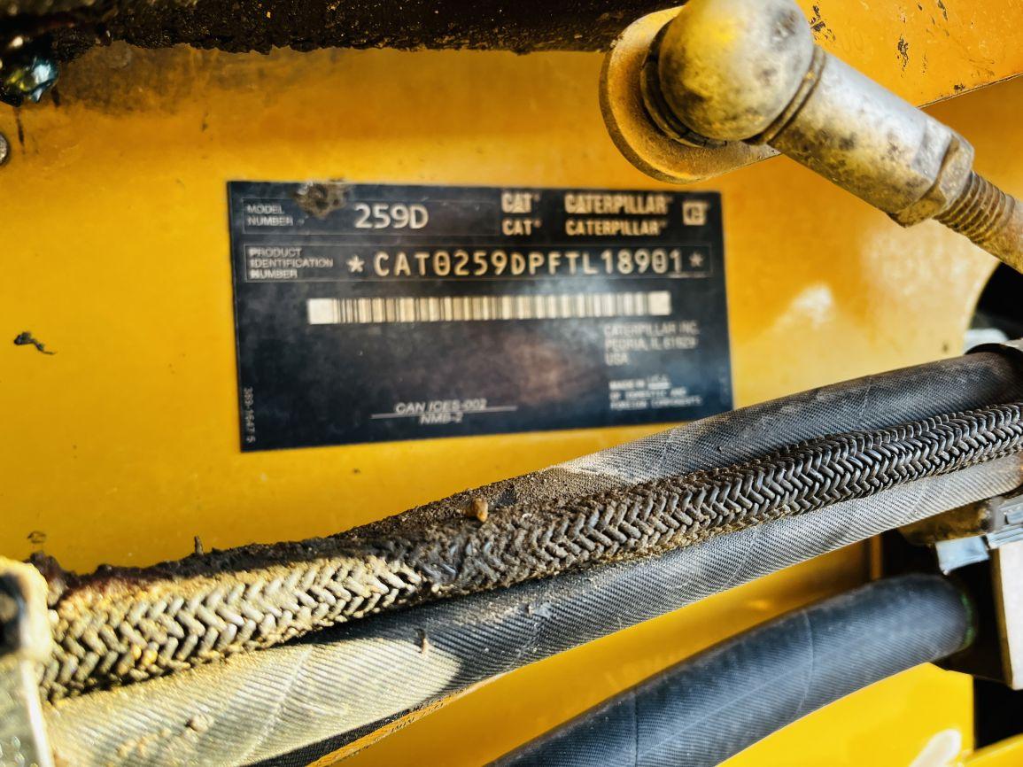 2018 CAT 259D Skid Steer