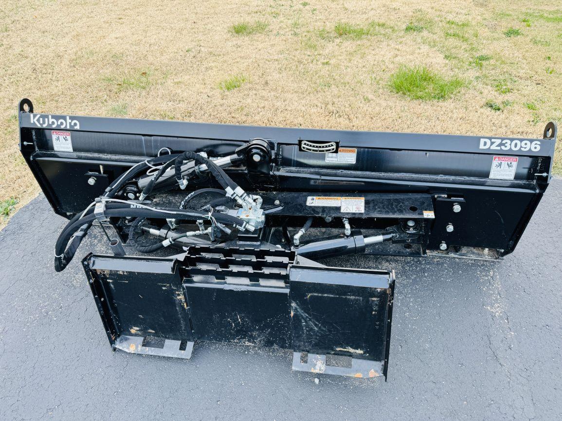 Kubota DZ3096 6-Way Dozer Blade Attachment