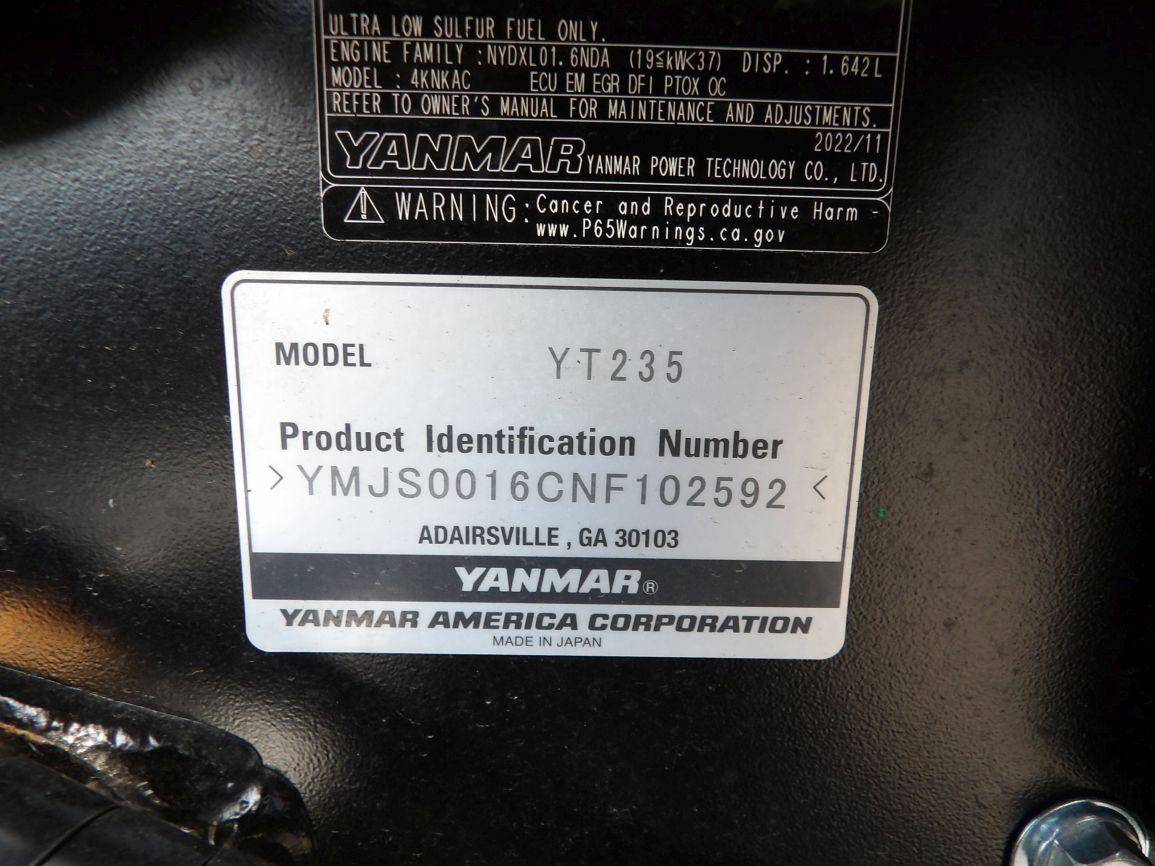 NEW Yanmar YT235  Farm Tractor