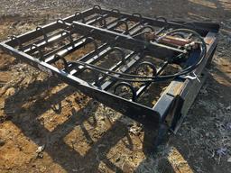 Kuhns 10 Bale On Edge Bale Grapple