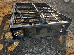 Kuhns 10 Bale On Edge Bale Grapple