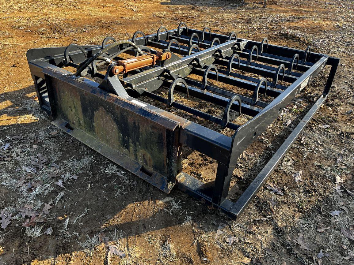 Kuhns 10 Bale On Edge Bale Grapple
