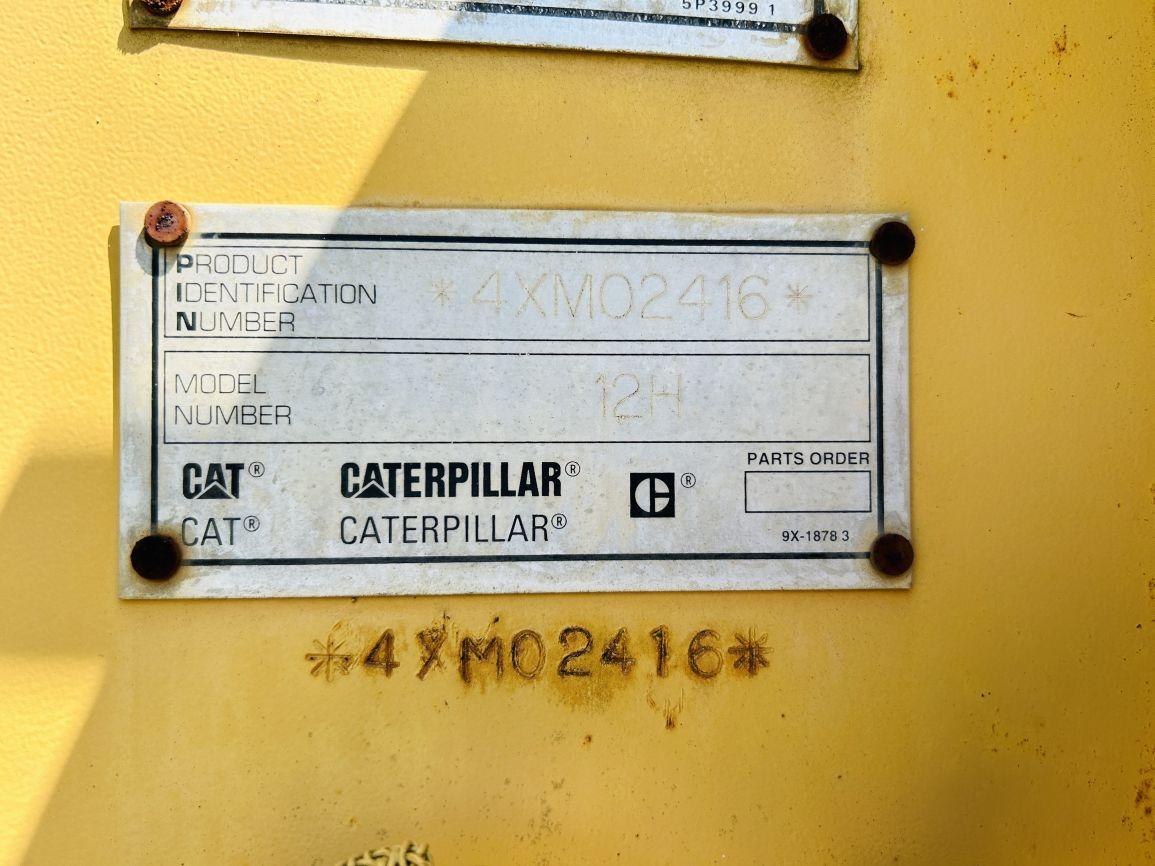 2000  CAT 12H Motor Grader