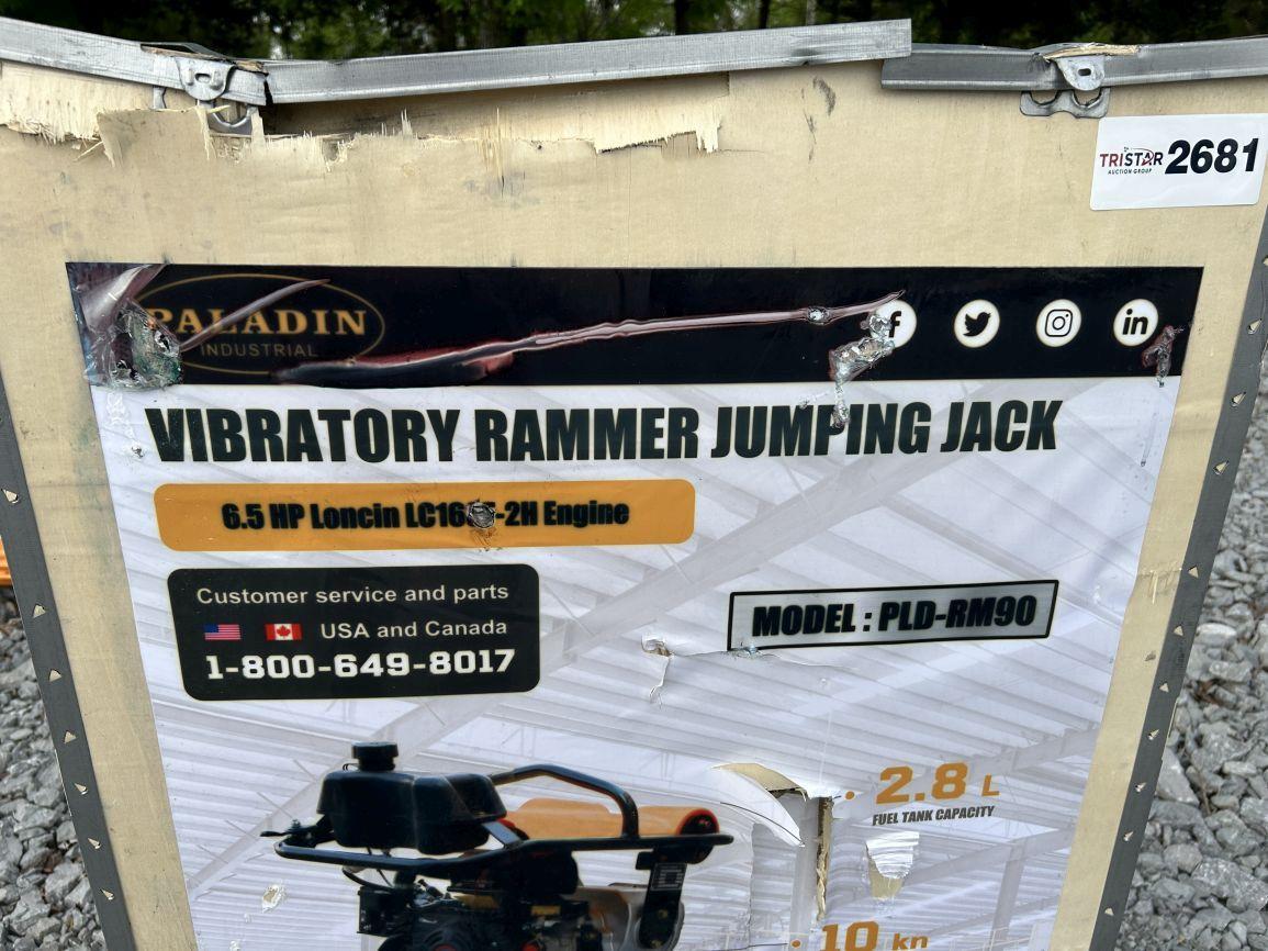 Unused 2024 PALADIN PLD-RM90 Vibratory Rammer Jumping Jack