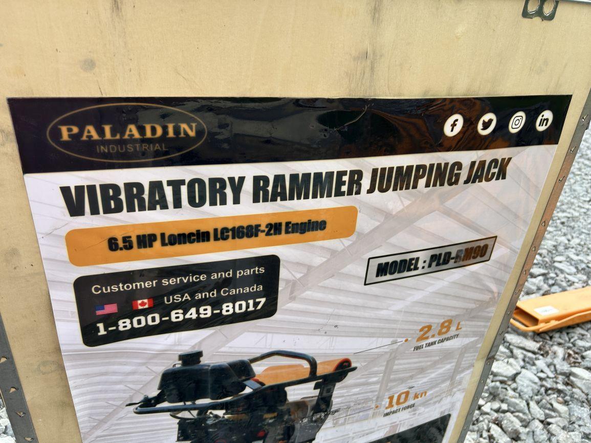Unused 2024 PALADIN PLD-RM90 Vibratory Rammer Jumping Jack