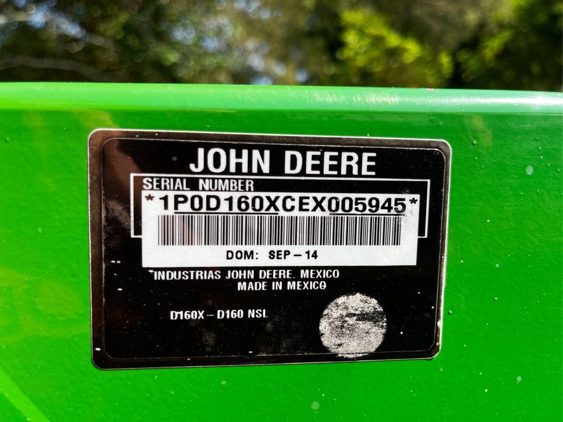 2014 JOHN DEERE 3038E Farm Tractor