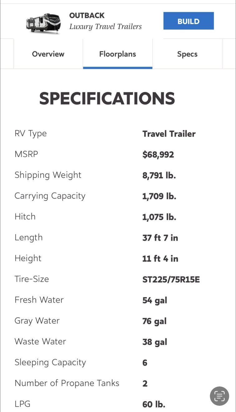 2019 KEYSTONE Outback 328RL Luxury Camper Travel Trailer