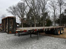 1974  T/A  25’  Flatbed Trailer