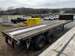 1974  T/A  25’  Flatbed Trailer