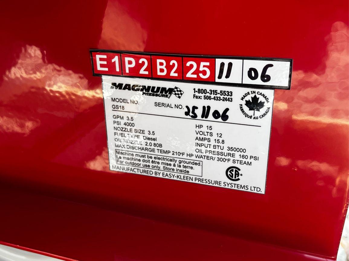 New  2025  EASY-KLEEN  GS18  Steam / Pressure Washer