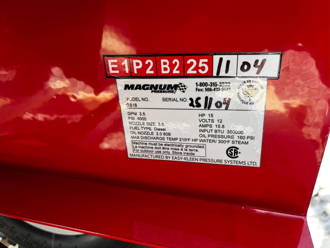 New  2025  EASY-KLEEN  GS18   Steam / Pressure Washer