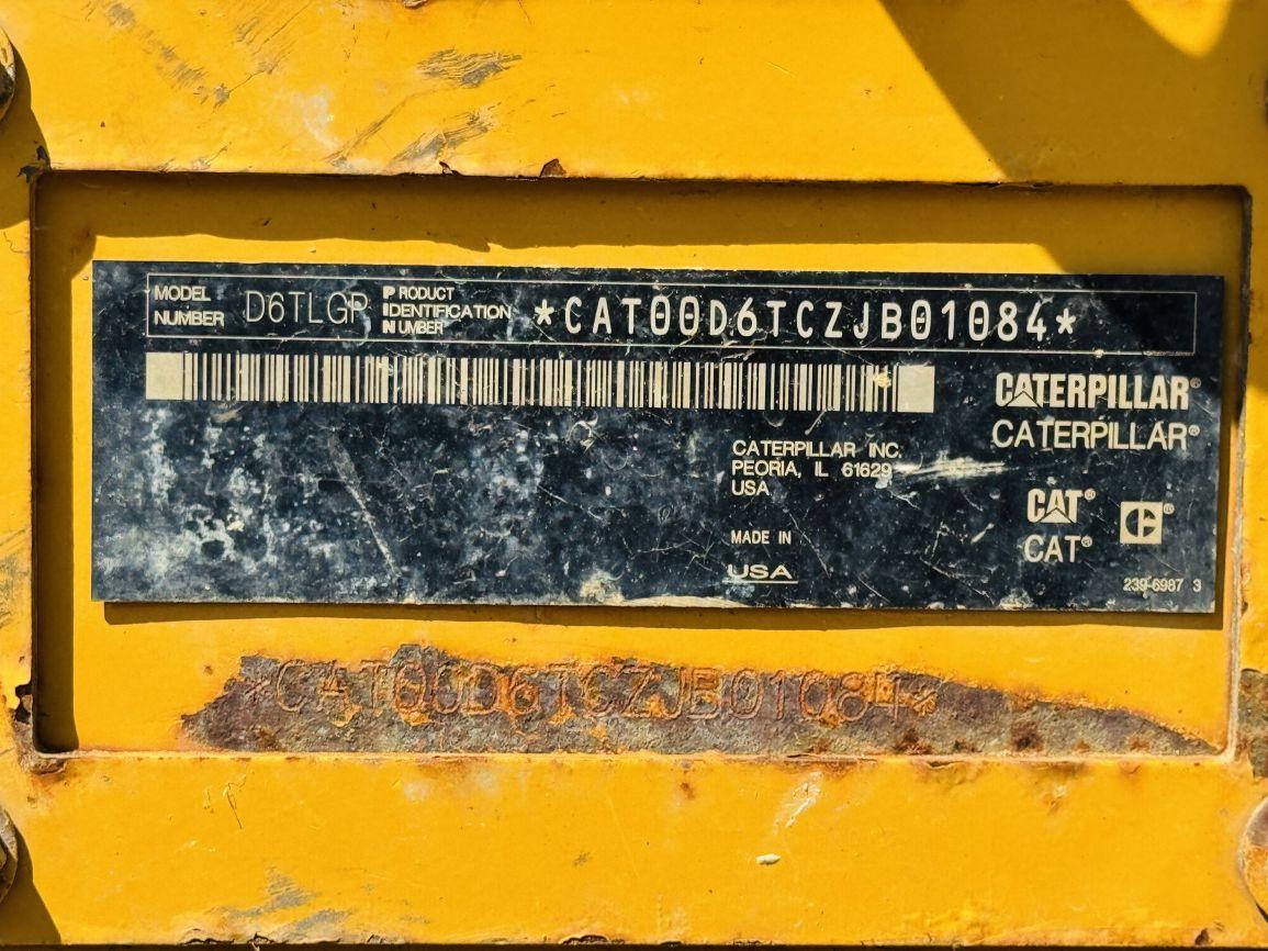 2012  CAT  D6T LGP  Crawler Tractor