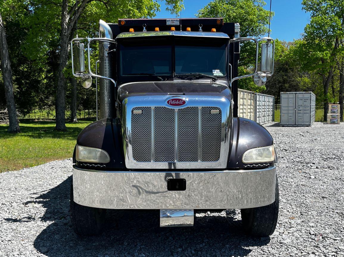 2008  PETERBILT  340 Tri-Axle  Dump Truck