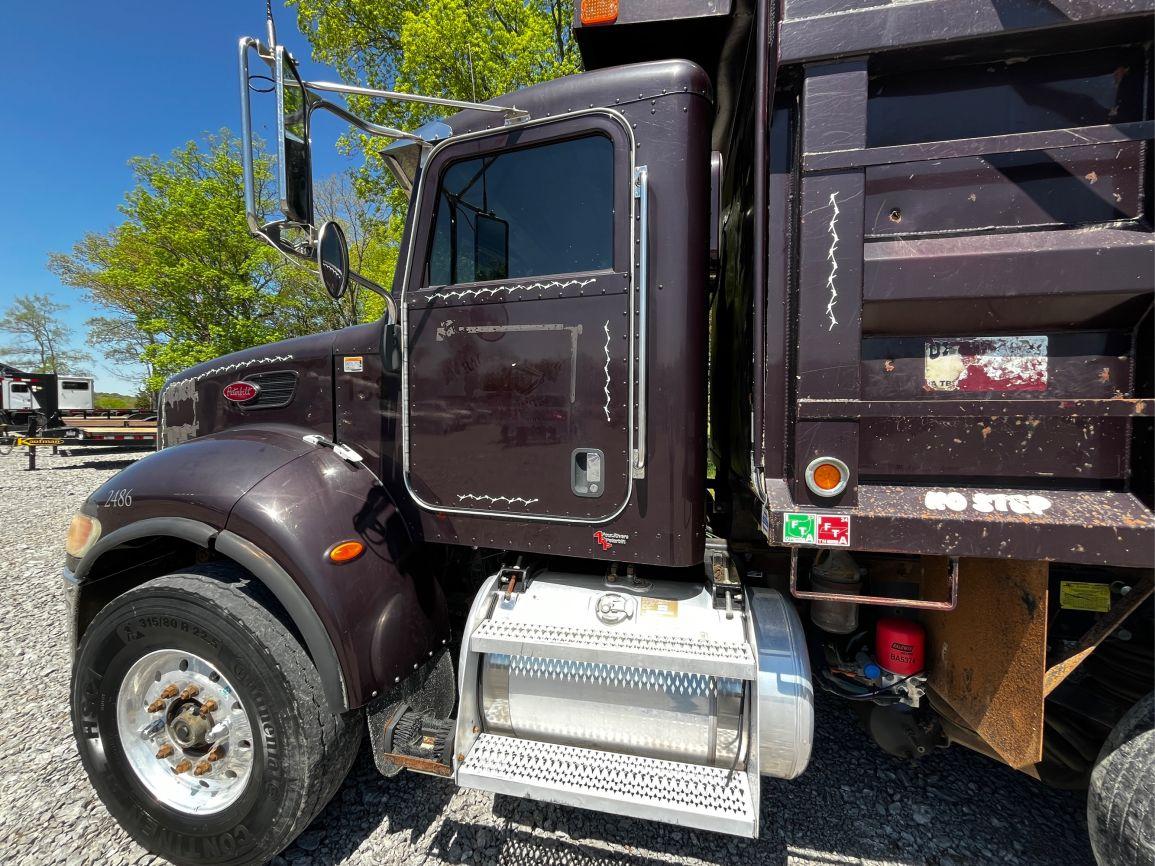 2008  PETERBILT  340 Tri-Axle  Dump Truck