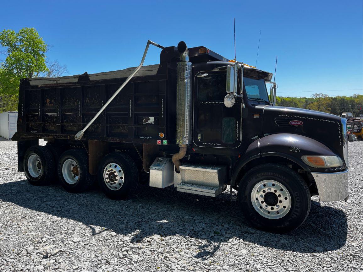 2008  PETERBILT  340 Tri-Axle  Dump Truck